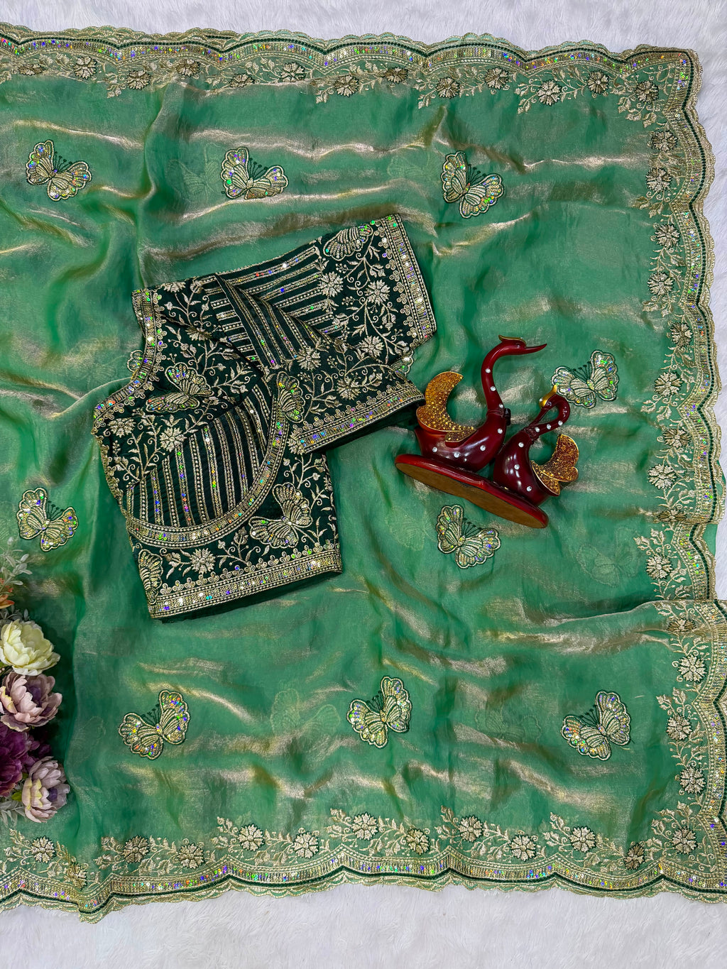 Skft Frendy Satin Saree