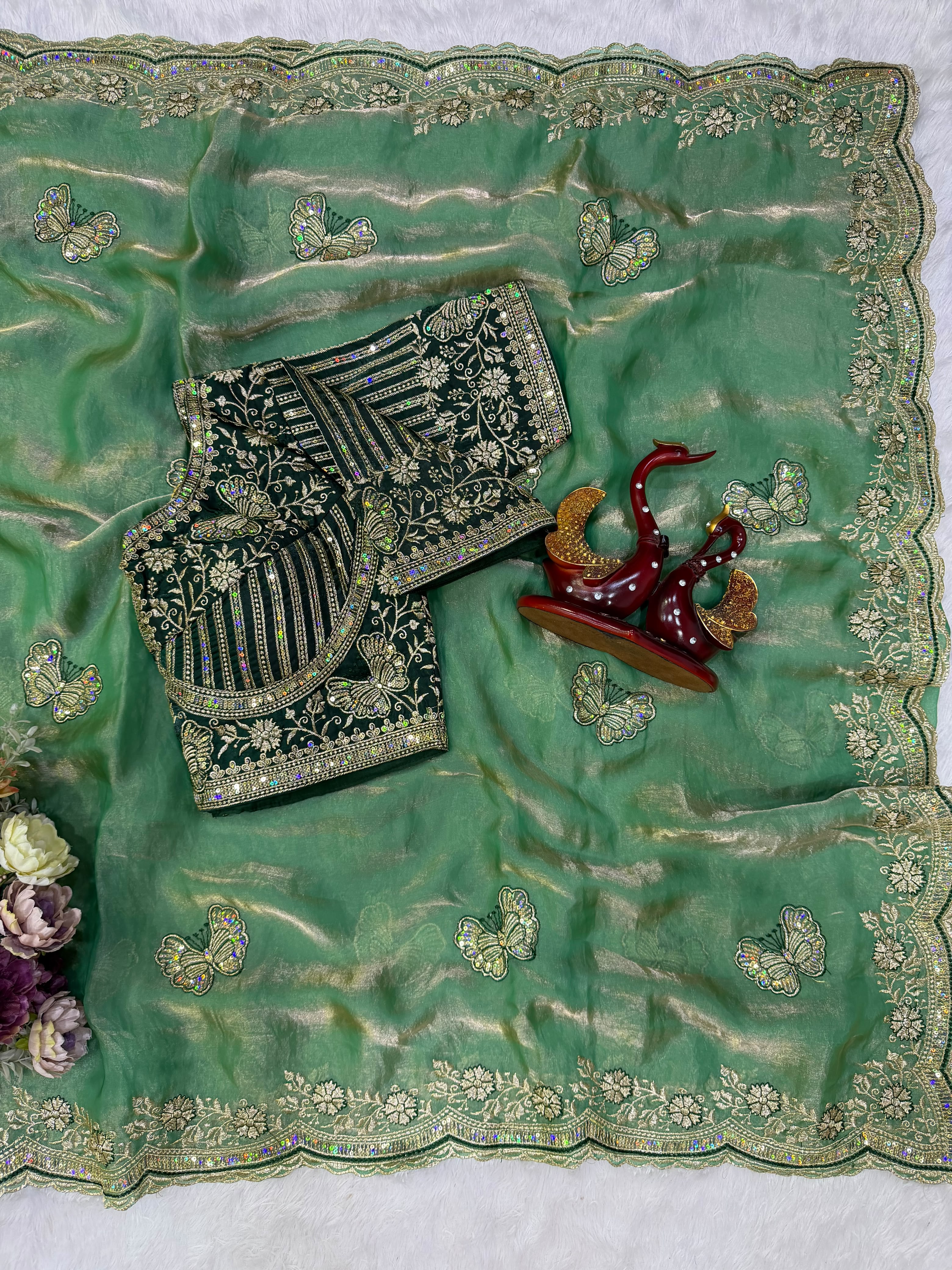 Skft Frendy Satin Saree
