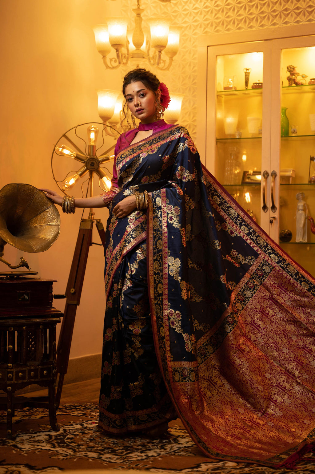 Soft Banarasi Silk Saree
