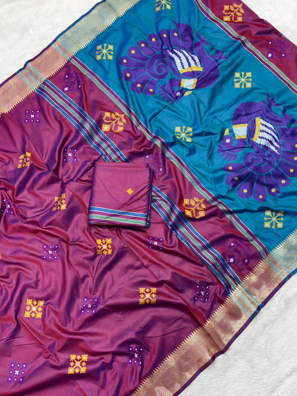 Handloom Patola Silk Saree