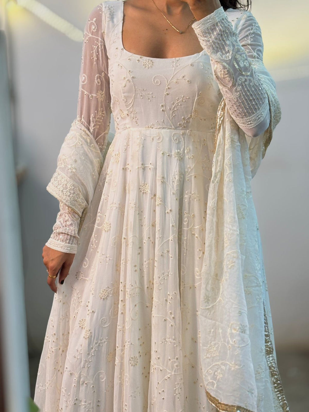 Presenting New Đěsigner Anarkali Suit In New Fancy Style