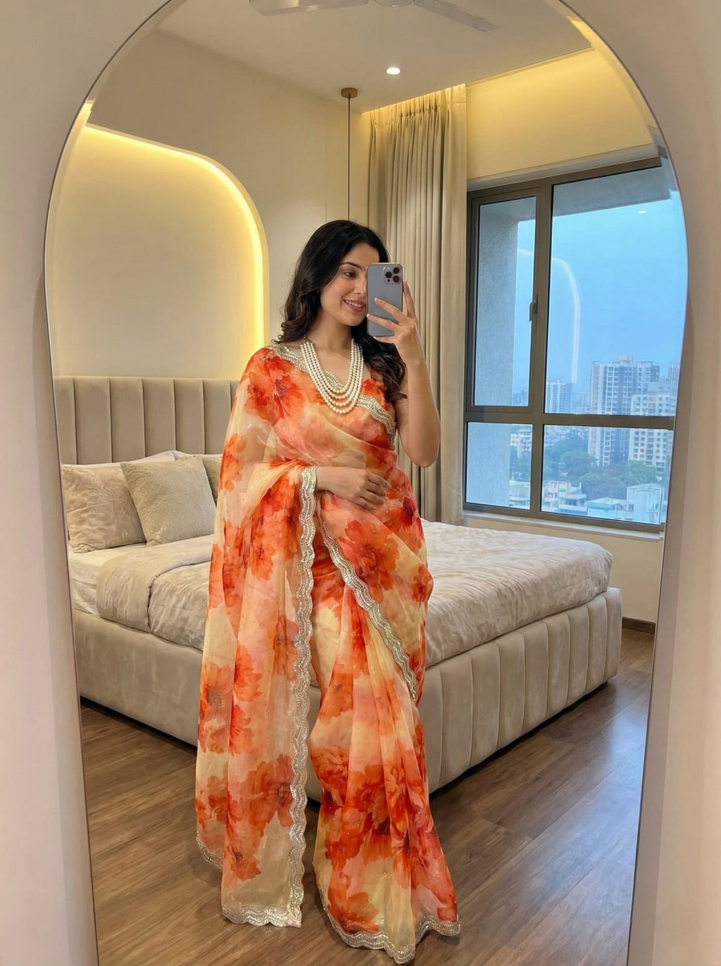 Pure Soft Zimmy Choo Silk Saree