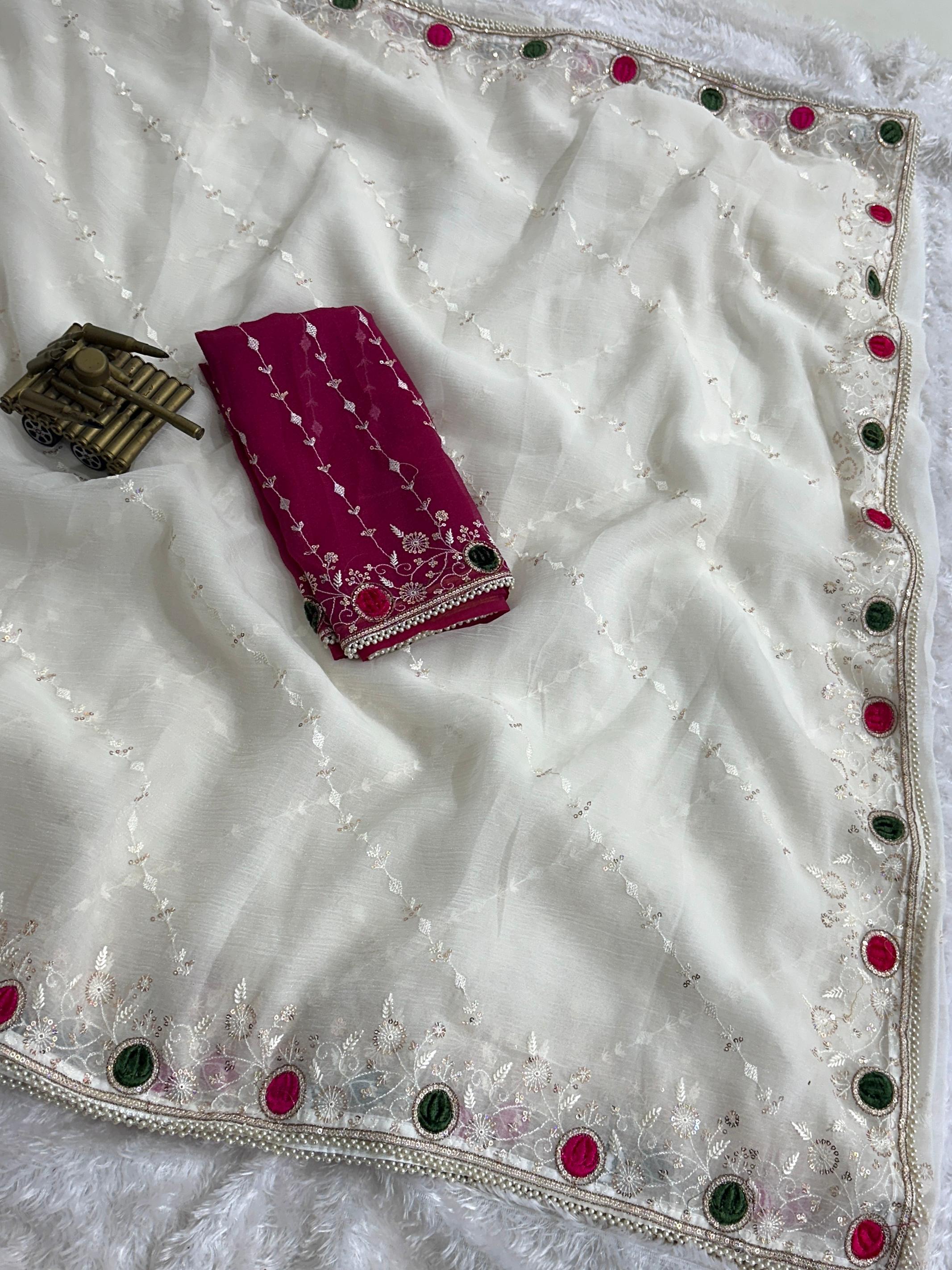 SUPER SONIC CRUSH SAREE