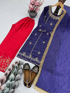 EMBRODERY SEQUENCE GOWN & DUPPATA