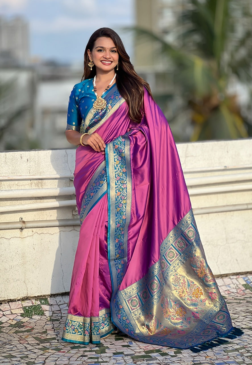 PREMIUM SOFT SILK PAITHANI SAREE