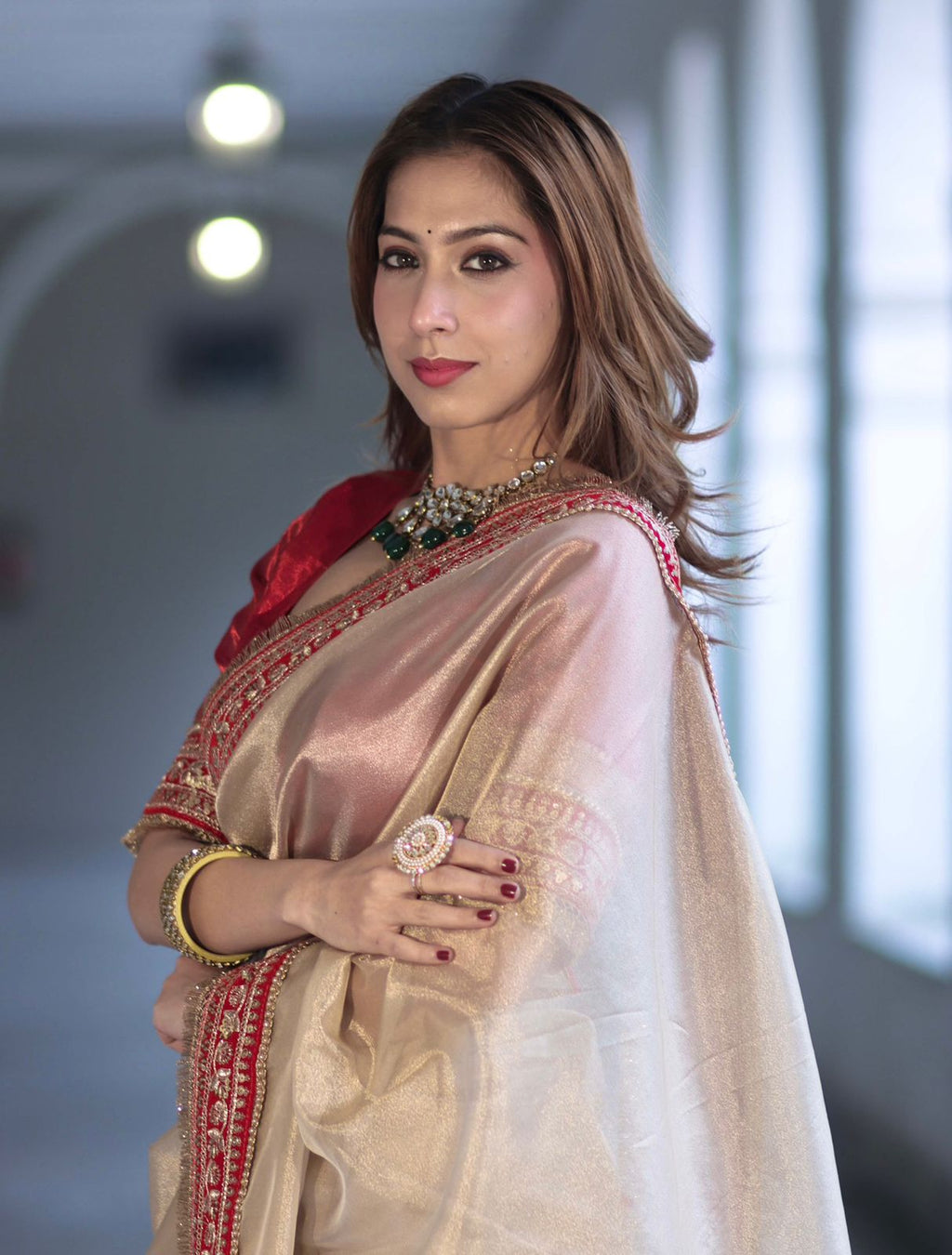 Soft Twil Net Saree