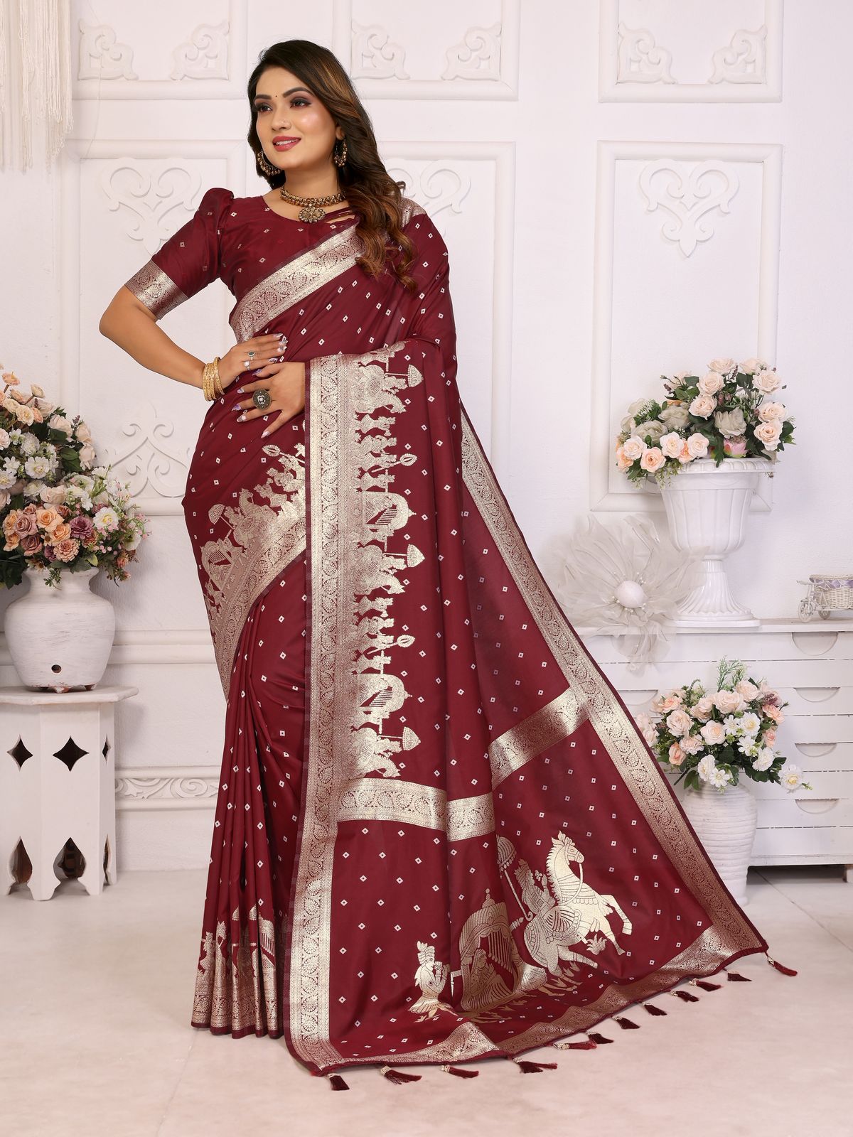 Premium Quality Summer Kochi Silk Saree