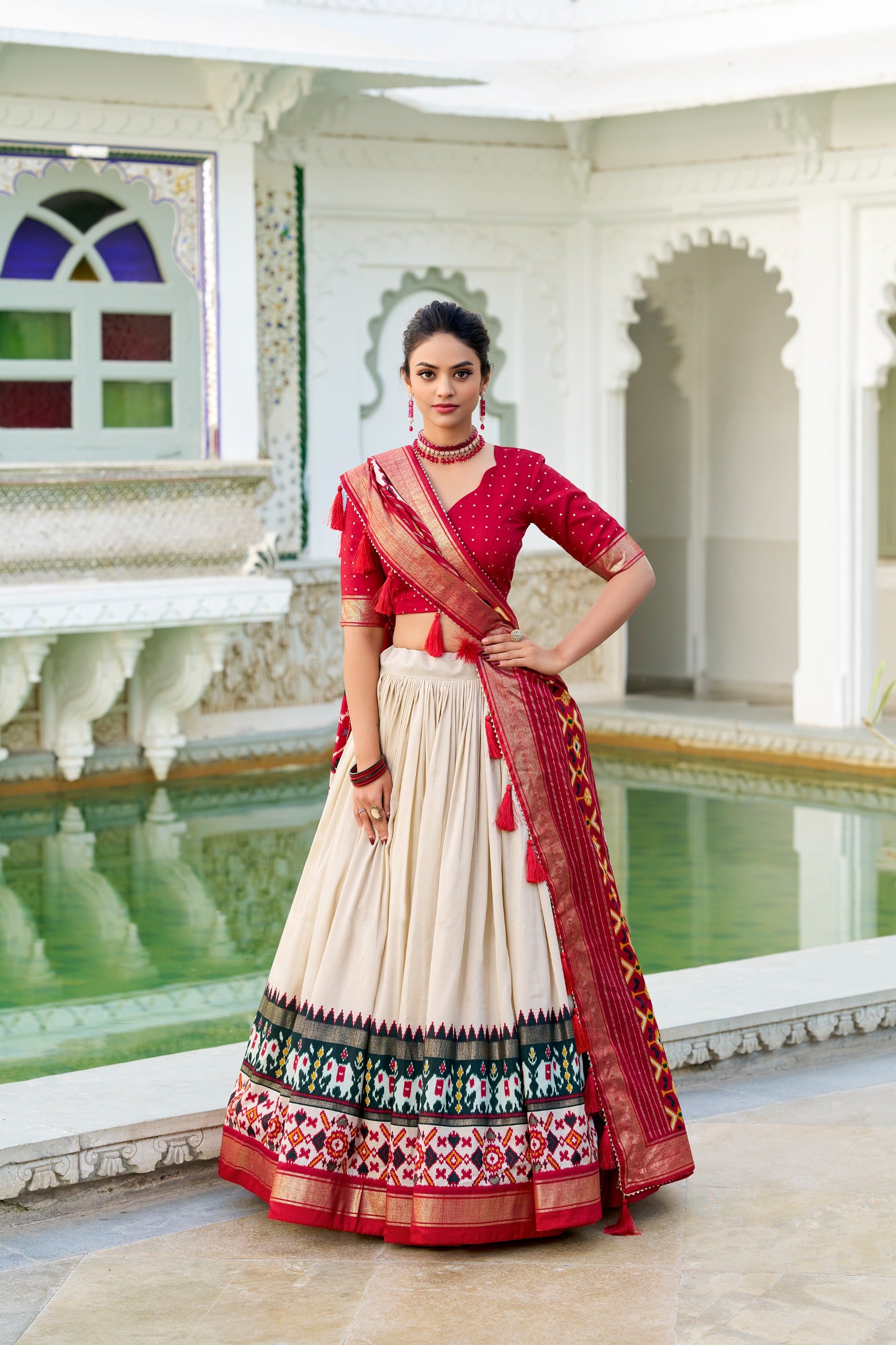 Tasar Silk Patola Laheriya