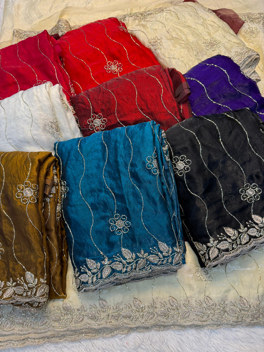 Fancy Space Silk Saree