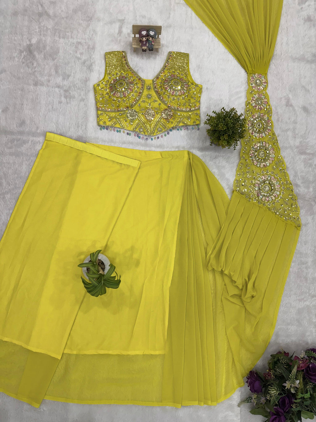 SUPERHIT TRENDING READY TO WEAR SAREE
