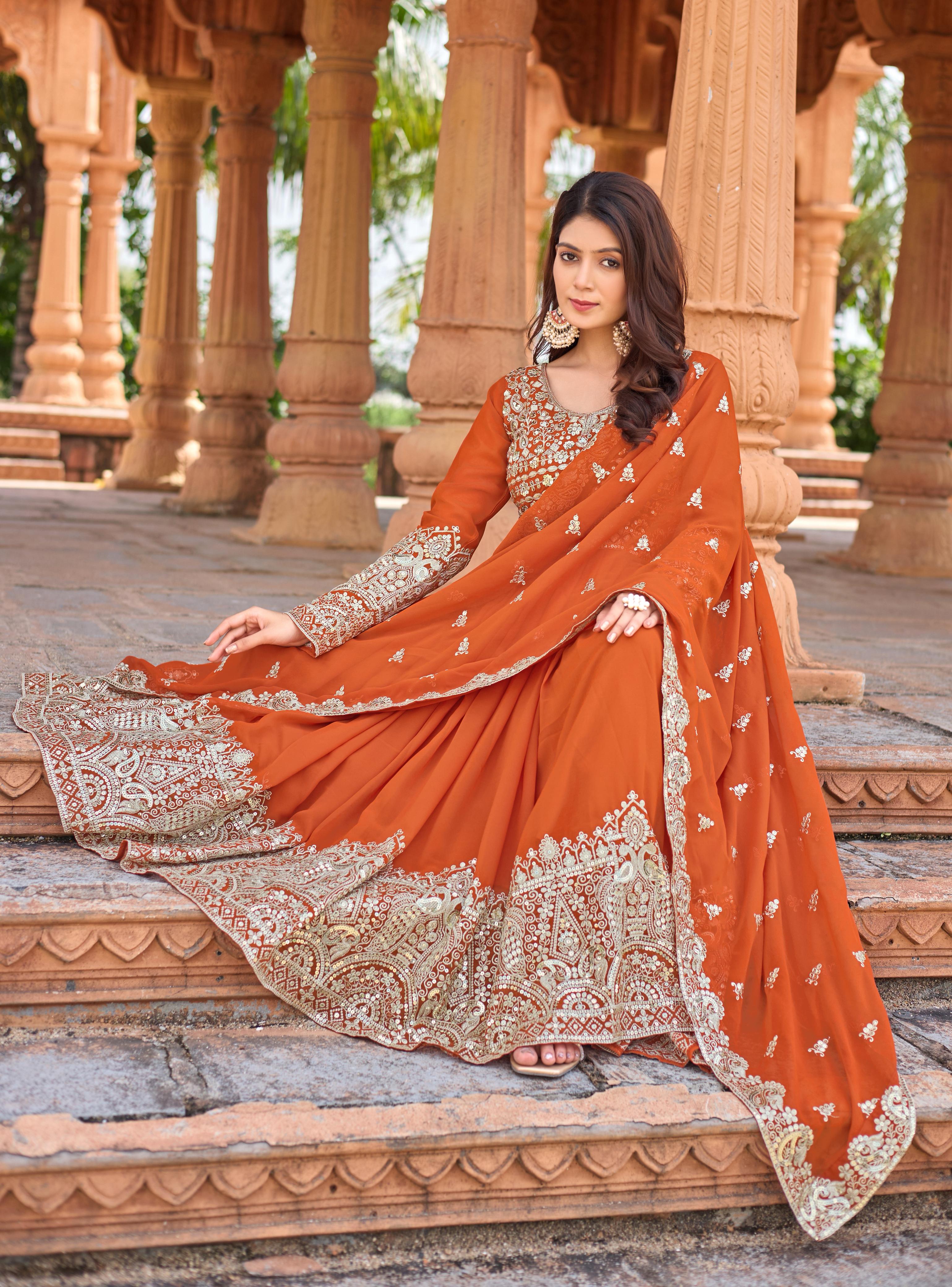 NEW PARTY LOOK GOWN