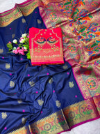 Soft Paithani Silk Saree