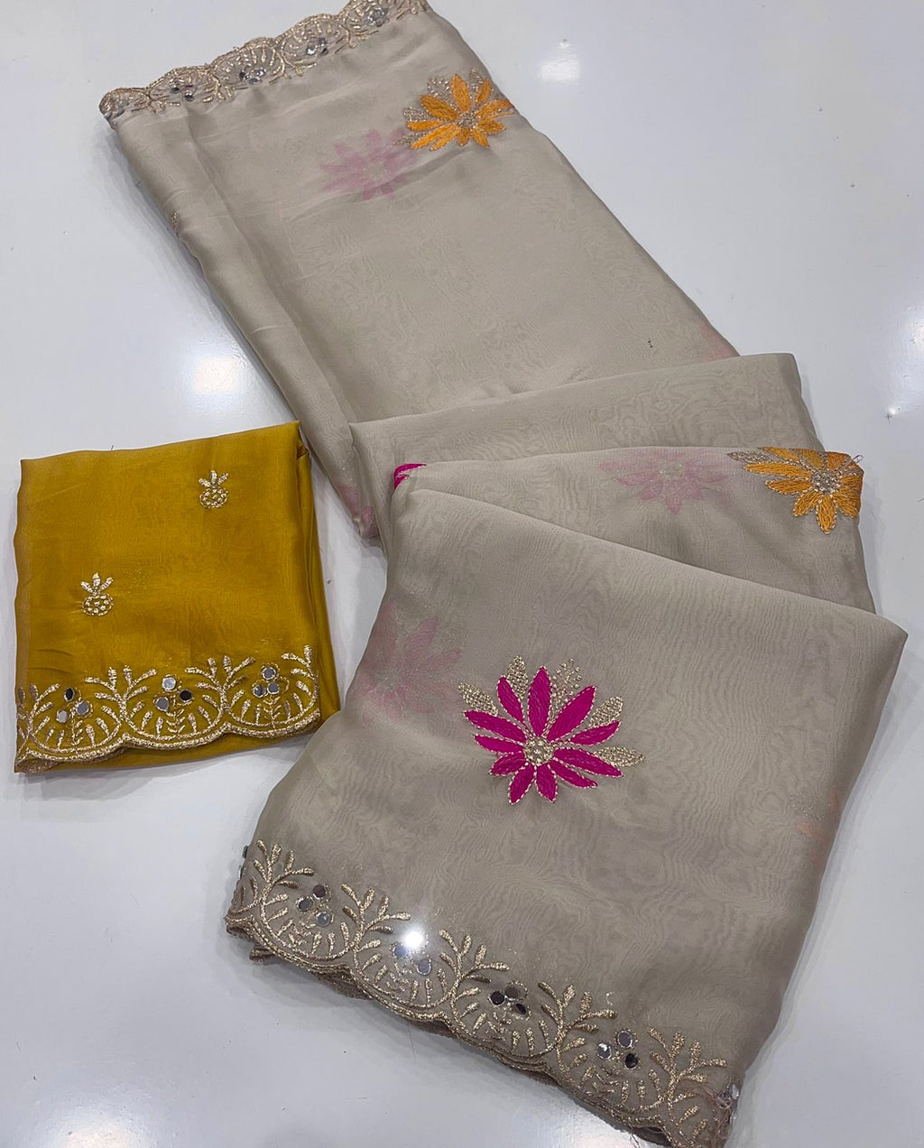 Soft Rangoli Silk Saree