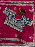 Soft Fendy Silk Fabric Saree