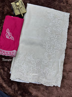 TASPA ORGANZA SAREE