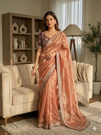 Soft Fendy Silk Fabric Saree