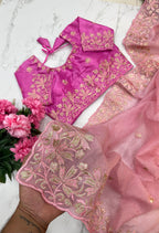 Very Soft nd elegant rich look candy crush Saree