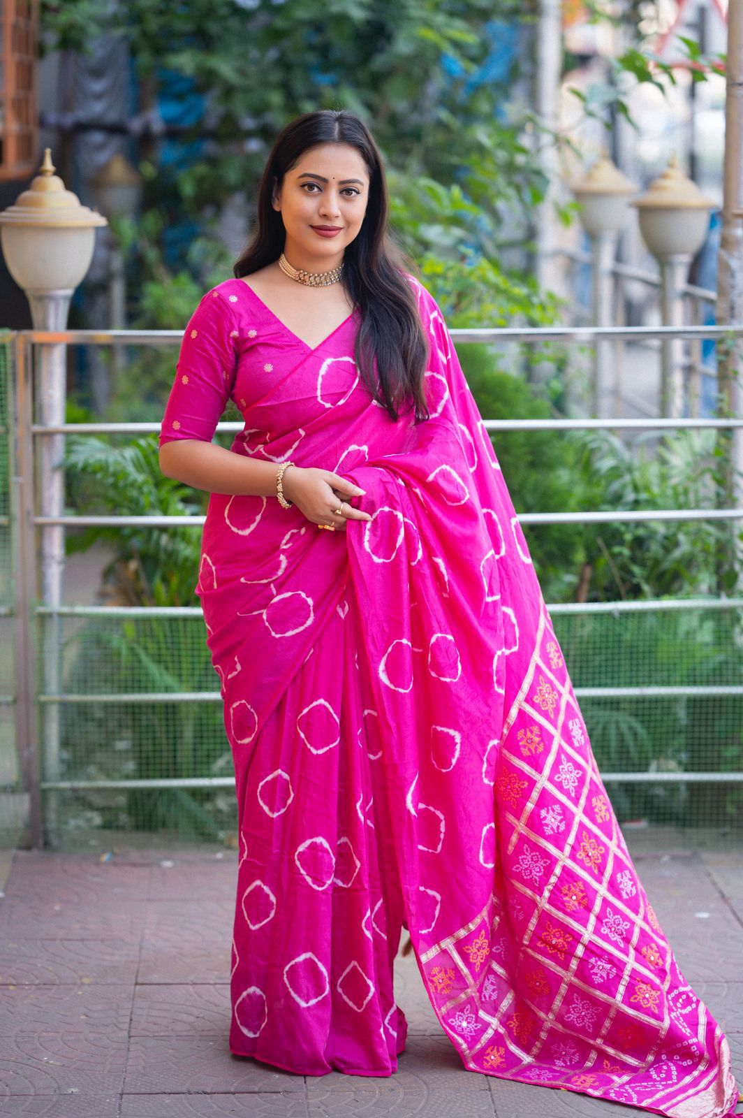 TRADITIONAL BHANDANI SAREE