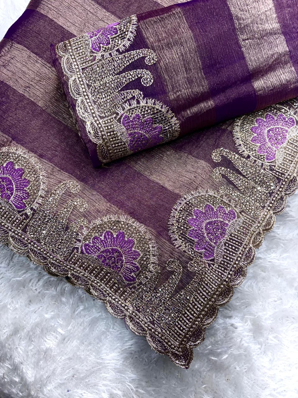 Veronica Fendy Chiffon Saree