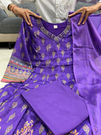 Elegant Anarkali Round Kurti set