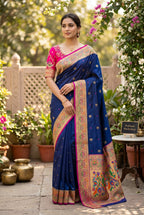 Soft Paithani Silk Saree