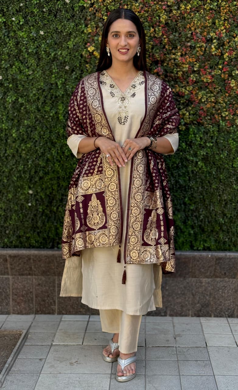 Launching New Designers Kurti Pent Dupatta Set