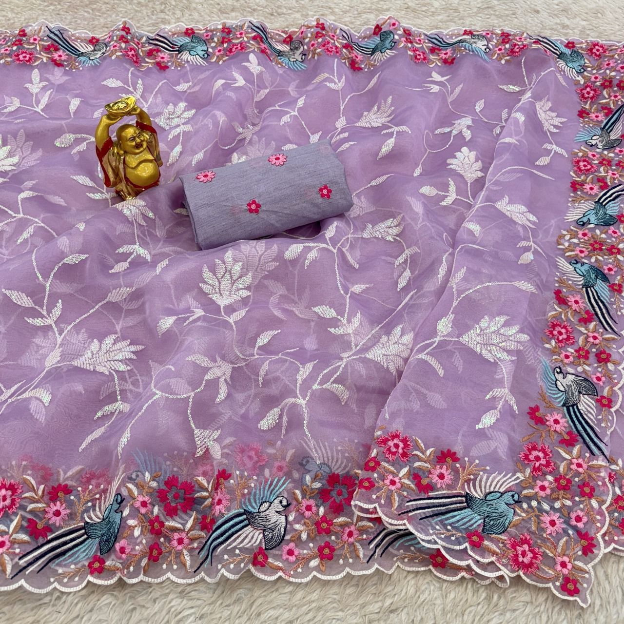 Premium Soft Organza Silk Saree