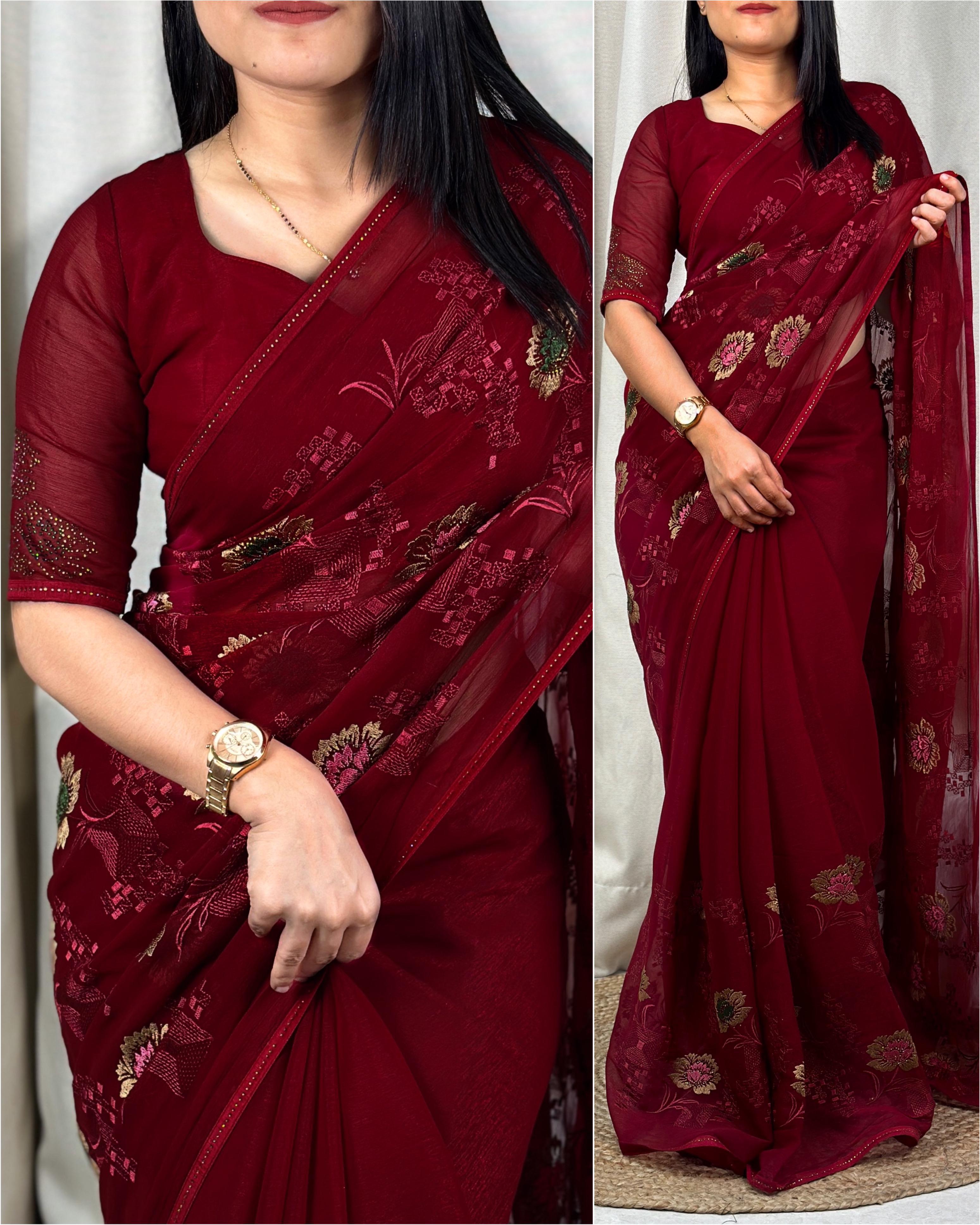 SITARA CHIFFON SAREE🥻