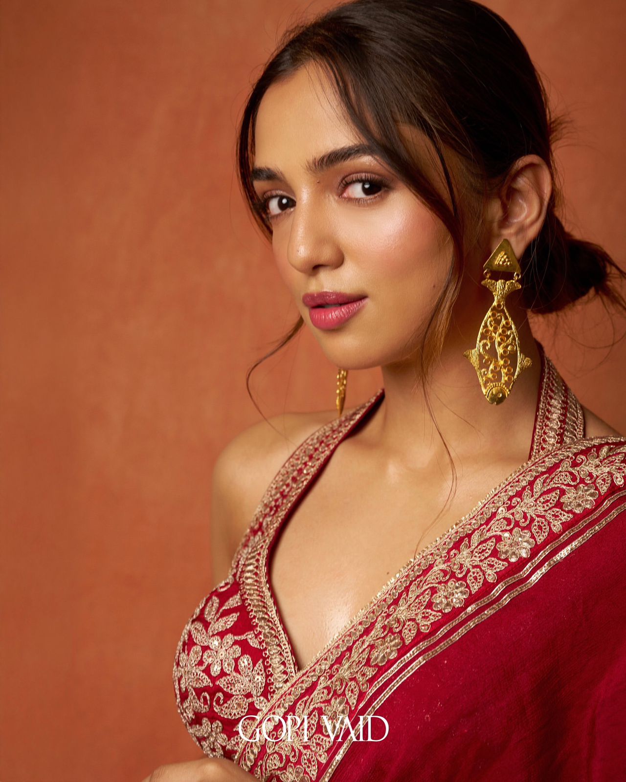 Soft Rangoli Silk Red Saree
