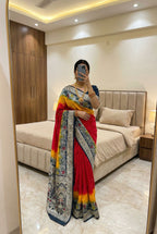 Pure Viscose Dolla Silk Saree