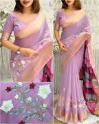 Shital Tusser Cotton Saree