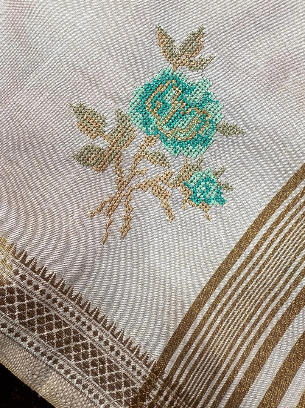 Pure Tusser Silk Saree
