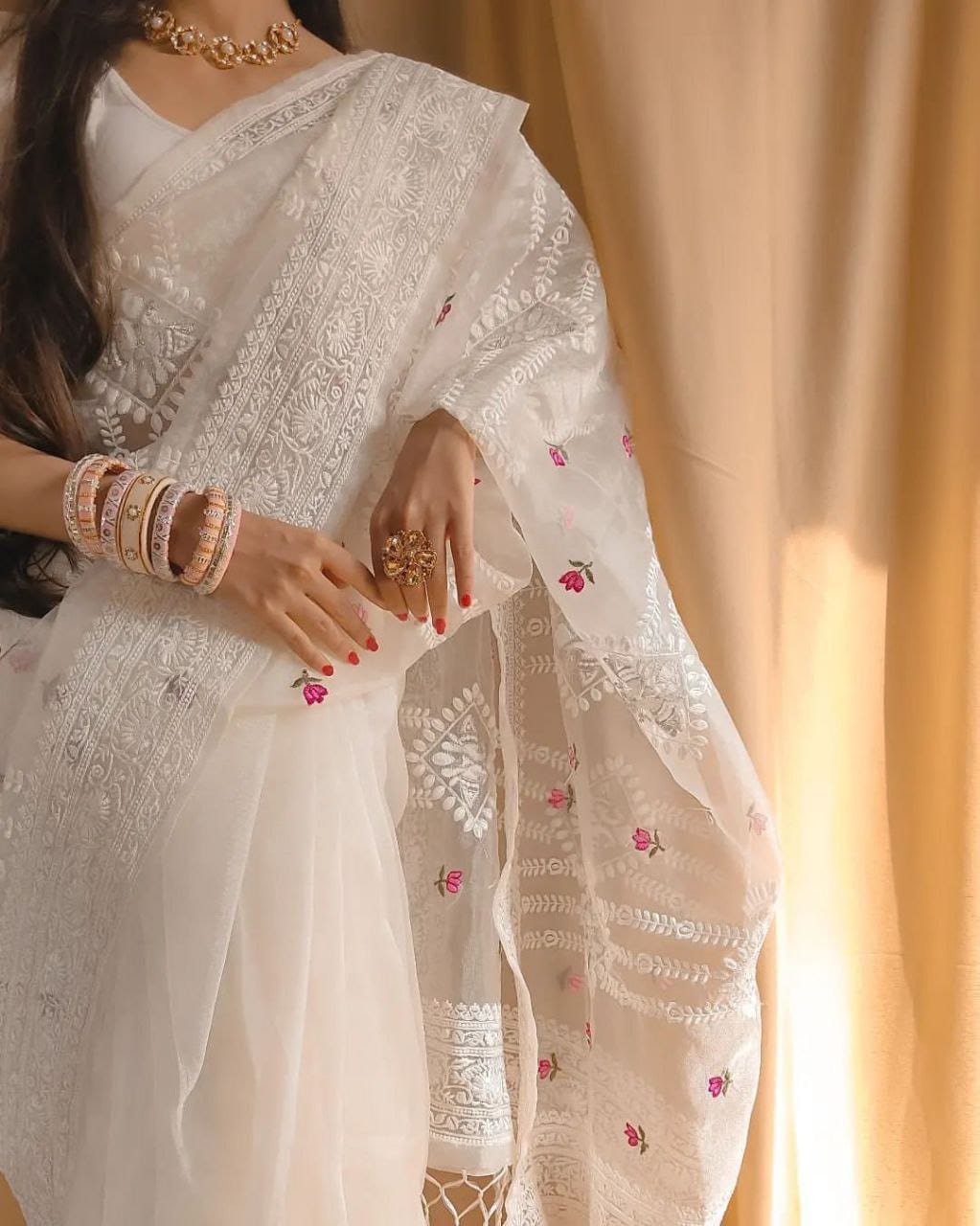 Soft Organza Saree
