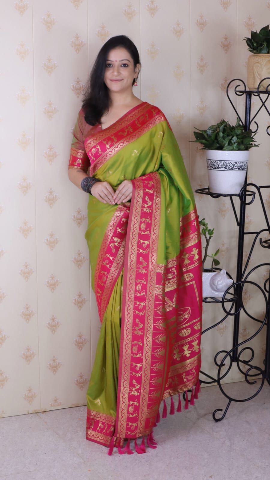 SILK SAREE GOLD ZARI