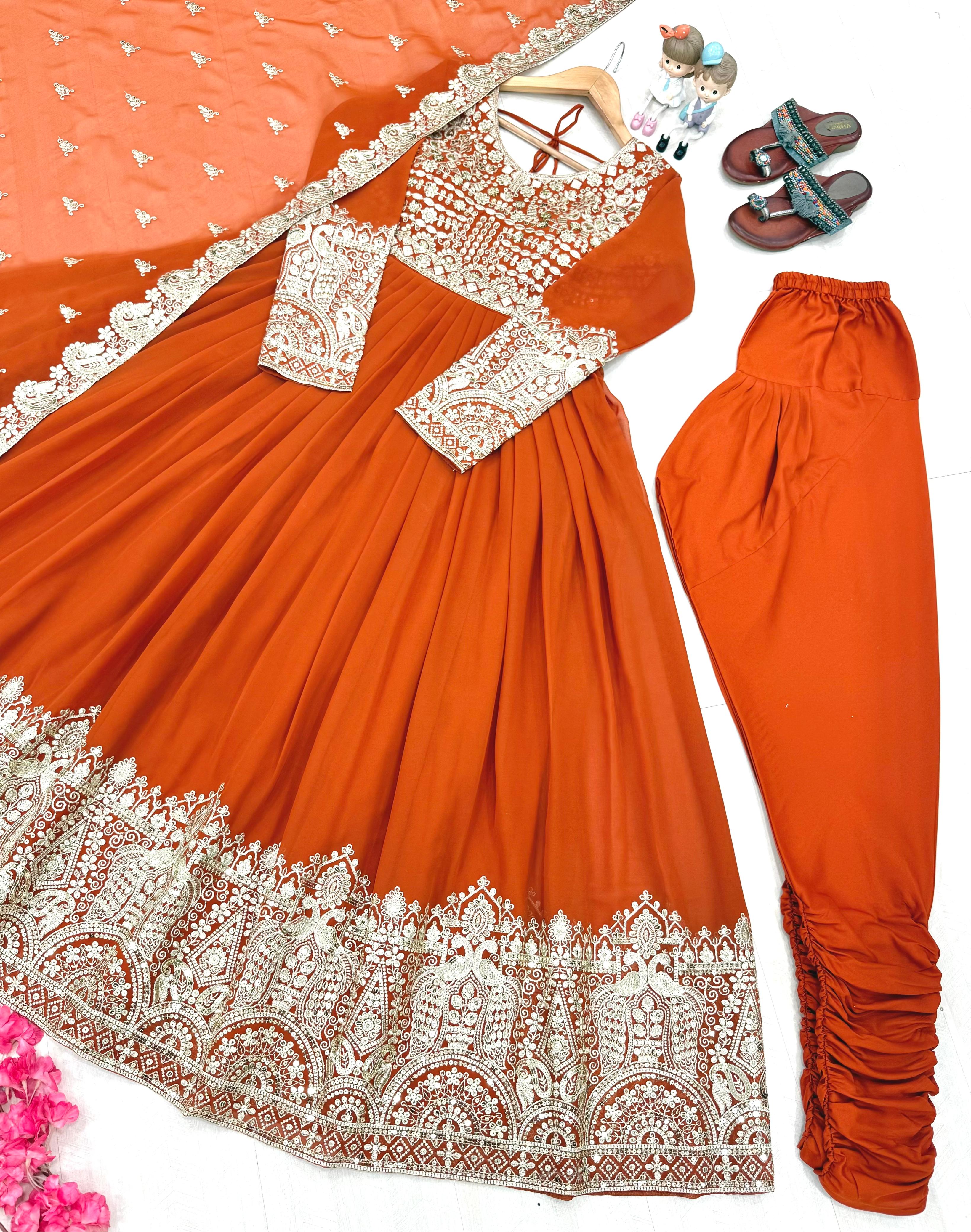 NEW PARTY LOOK GOWN