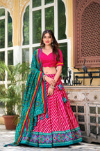 *🌷 SILK LEHENGA CHOLI 🌷*