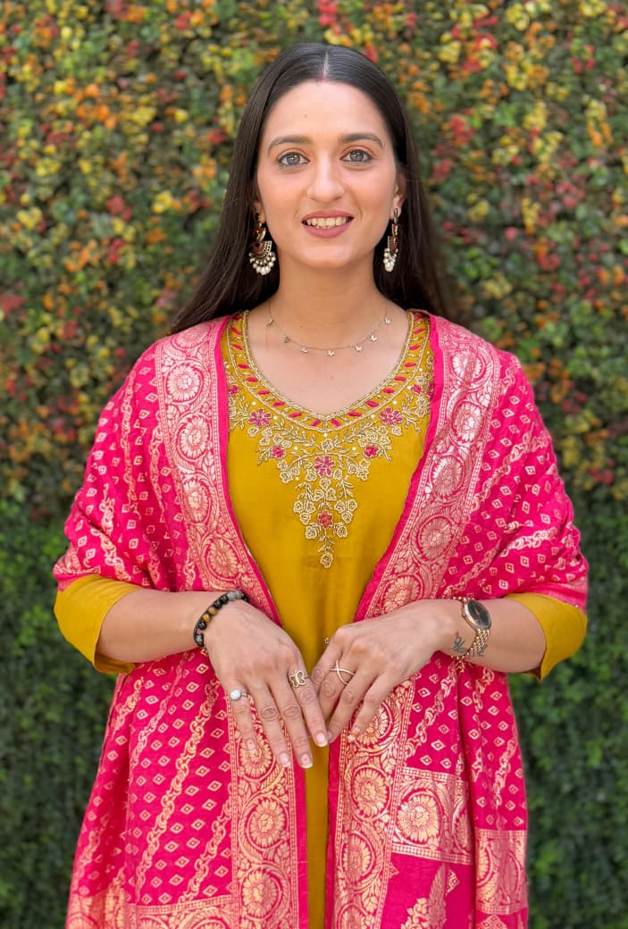 PREMIUM ROMAN SILK KURTI