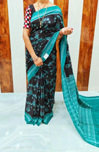 Plain Digital Print Saree