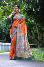 Soft Tusser Silk Saree