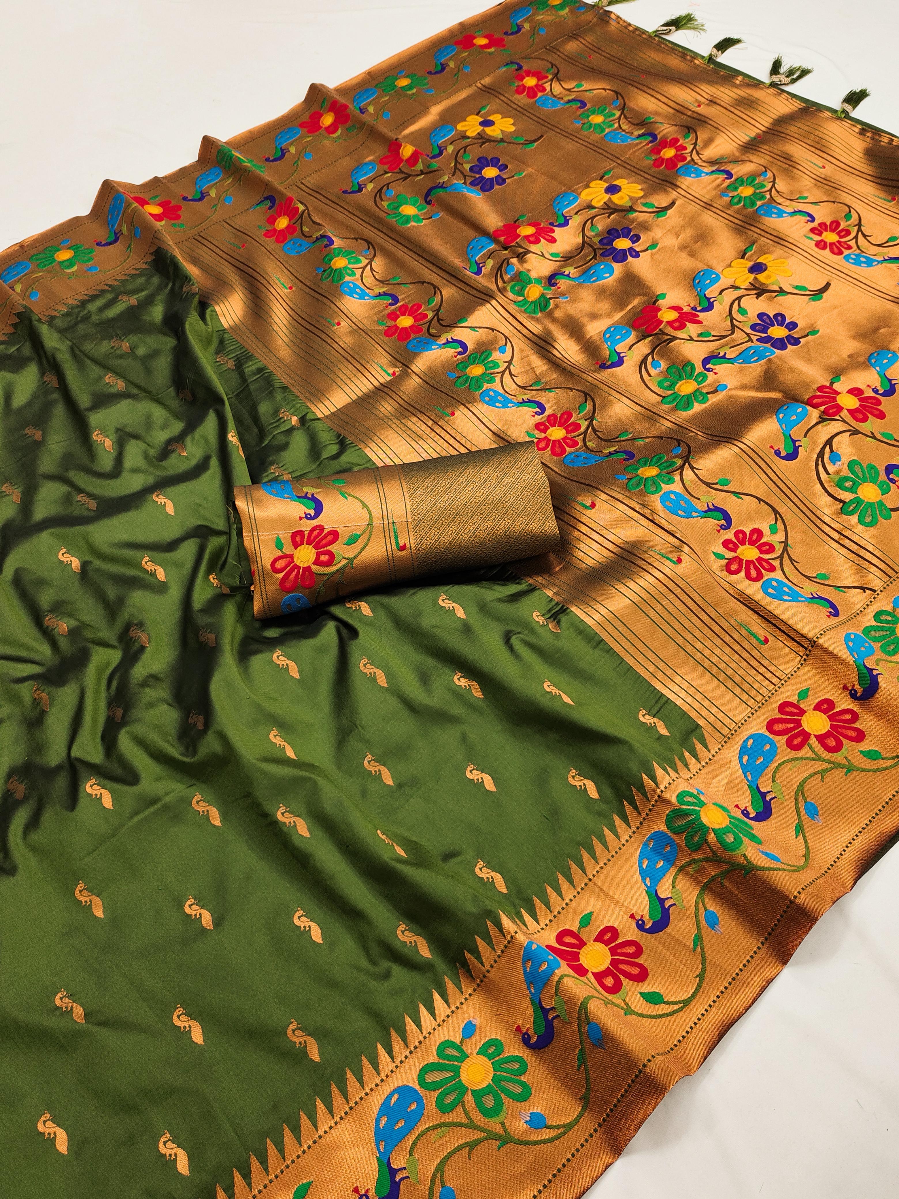 SOFT PAITHANI SILK SAREE