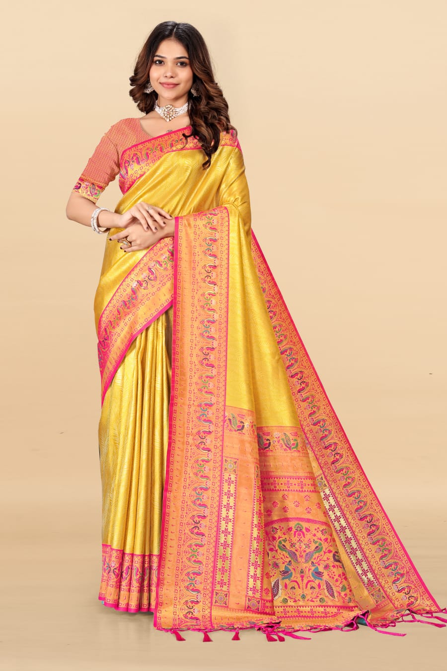 PAITHANI SILK SAREE WEDDING COLLECTIONS❤️