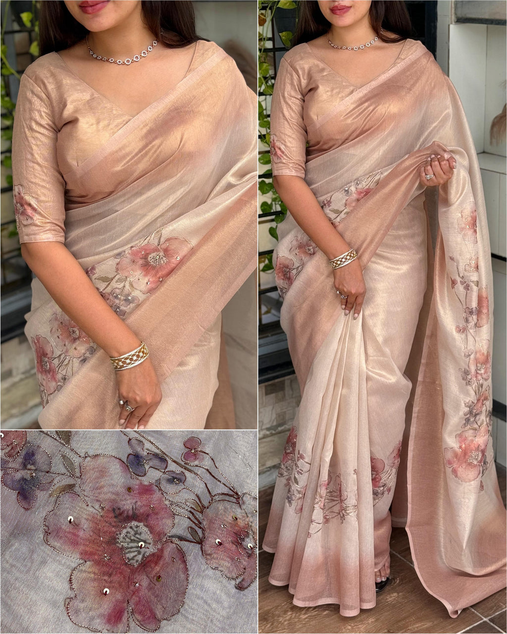 Saree-Pure taspa silk