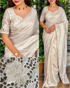 Soundarya Tusser Cotton Saree