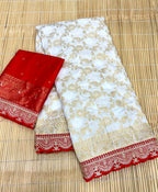 DURGA POOJA SPECIAL PURE KHADHI SAREE