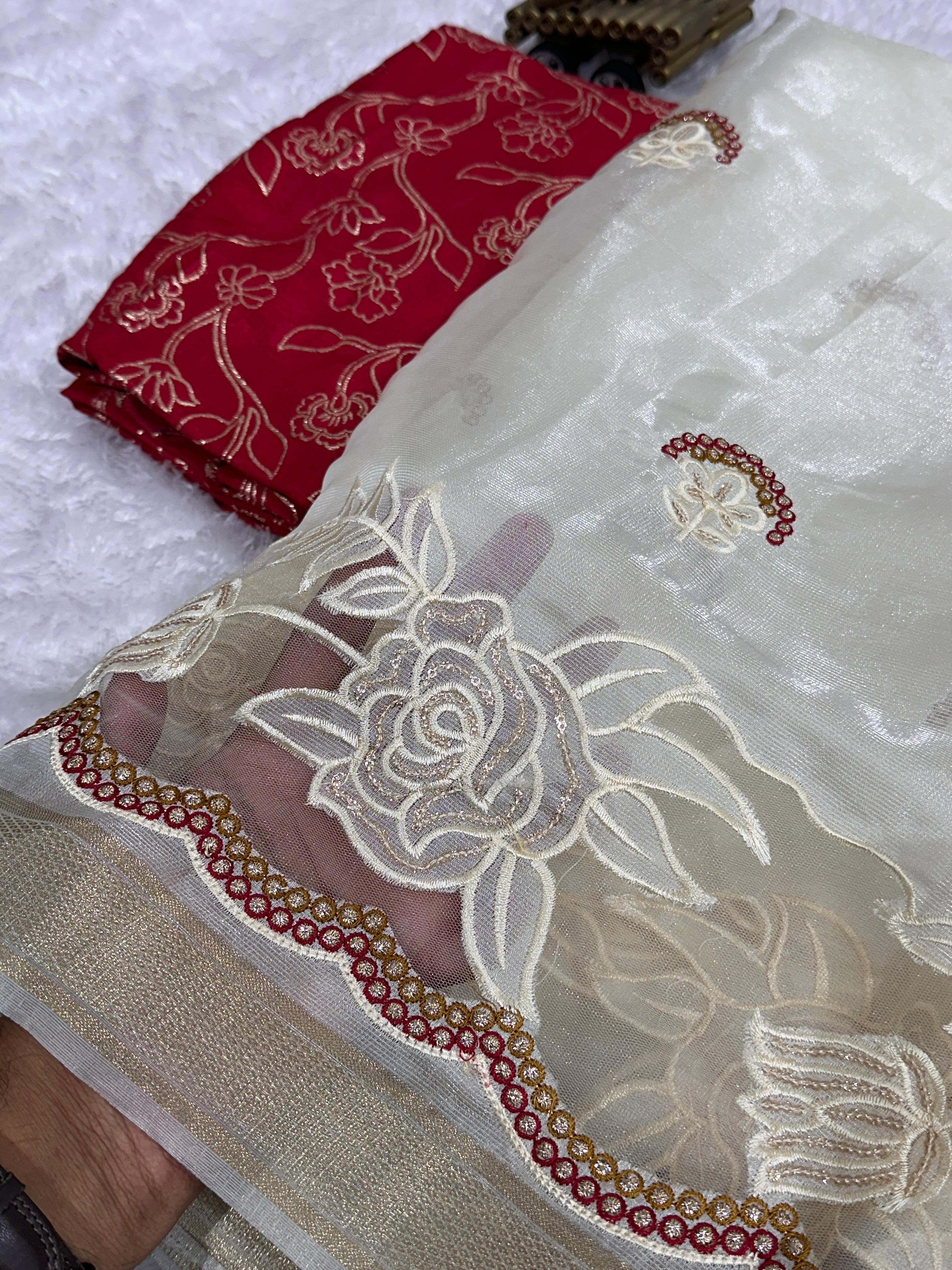 TISSUE SILK SAREE
