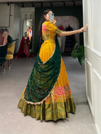 Stunning Cotton Silk Lehenga