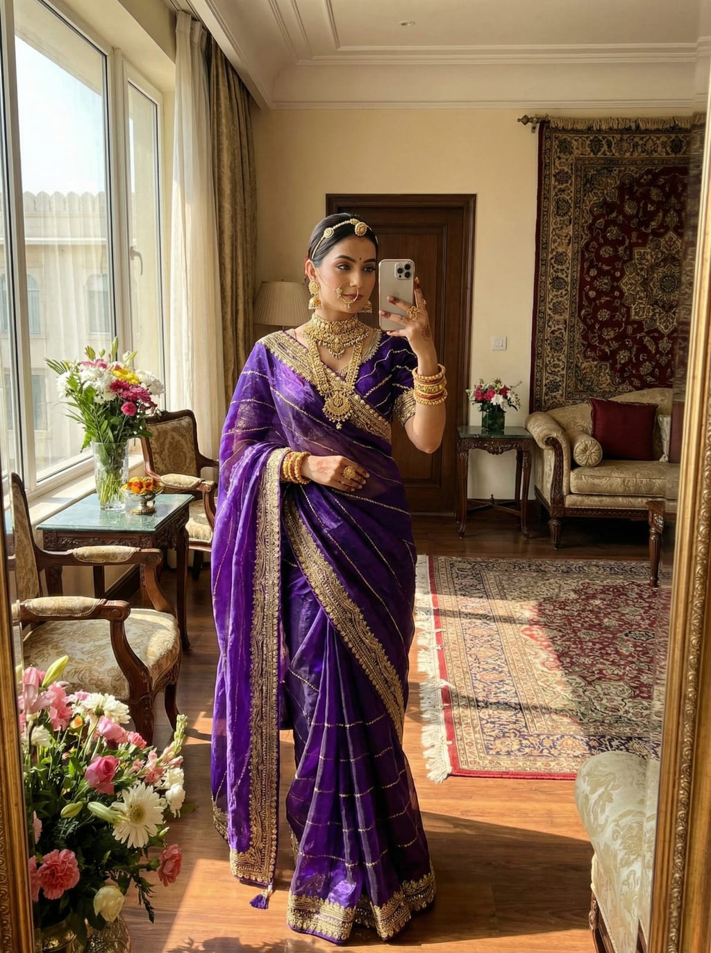 Pure Soft Zimmy Choo Silk Saree