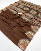 PURE SATIN SILK SAREE