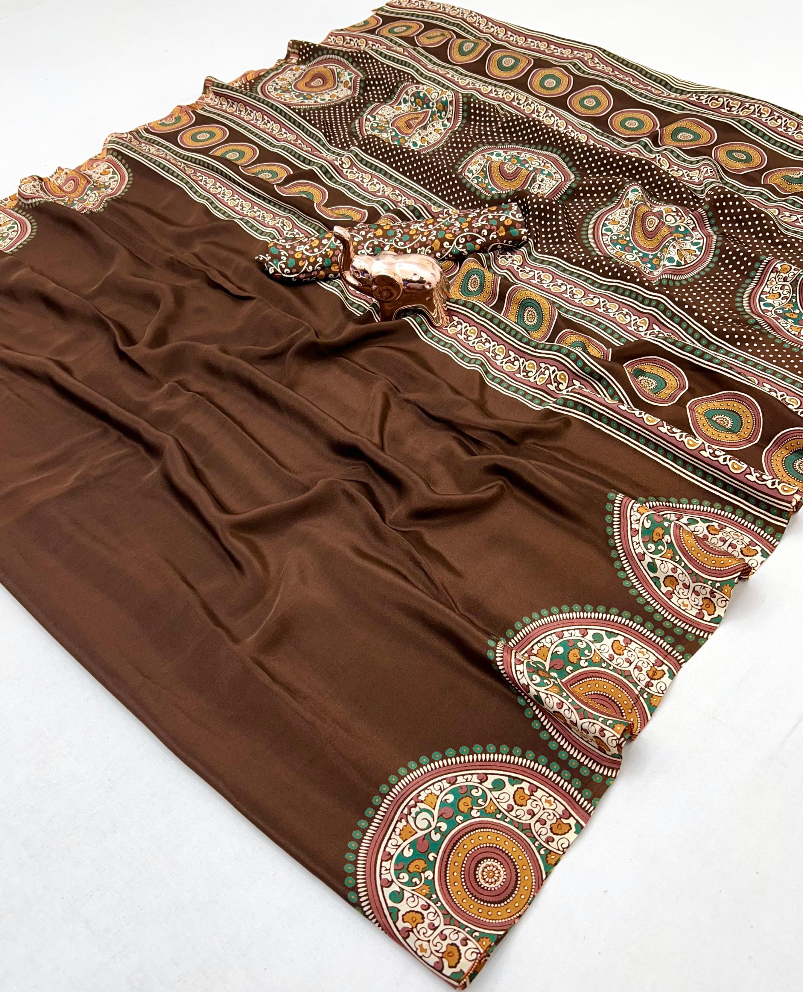 PURE SATIN SILK SAREE