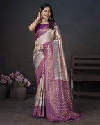 Tissue Silk Zari Weaving Saree